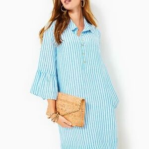 Lilly Pulitzer Jazmyn Linen Tunic Dress